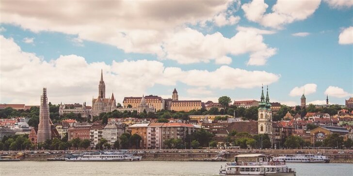 Last minute: Na víkend za krásami Budapešti včetně noclehu ve 3* hotelu se snídaní