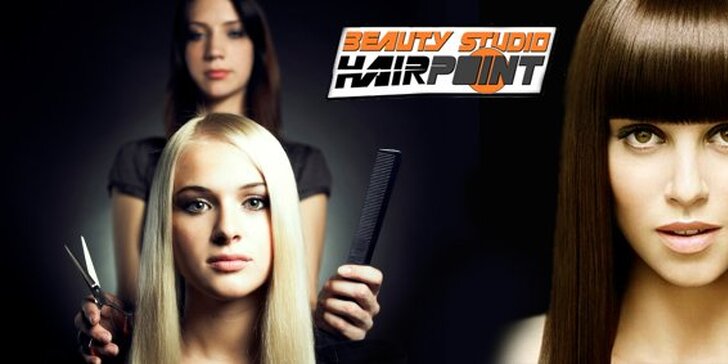 149 Kč za poukaz na kadeřnické služby včetně brazilského keratinu v hodnotě 300 Kč! Tři špičková beauty studia Hairpoint a profesionální péče pro muže i ženy se slevou 50 %.