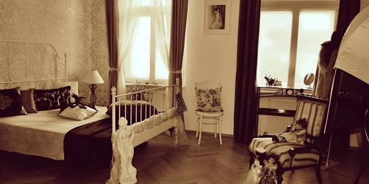 Umělecké ateliérové focení v centru Prahy a 10 upravených fotek