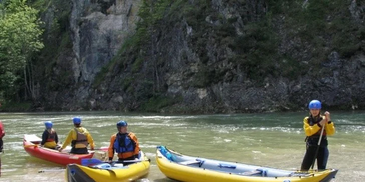 Rafting v Rakousku na Yukonech s instruktorem, dopravou a polopenzí