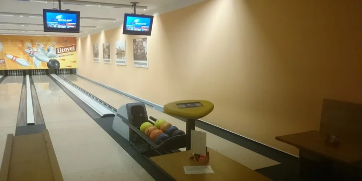 Pizza a hodina bowlingu v Pizzerii Sole Mio v Kostelci na Hané