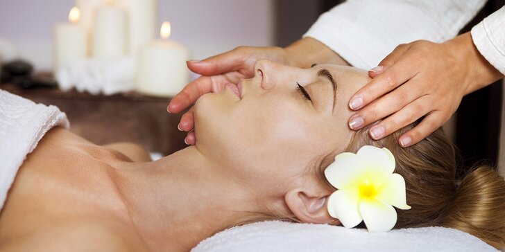 Liftingové kosmetické ošetření s masáží zad a šíje v délce 90 minut