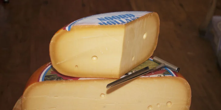 Vyzrálý parmazán nebo gouda v Boutique Gurmán