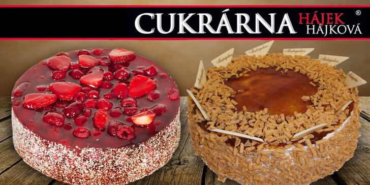 Neodolatelné dorty a cheesecaky z cukrárny Hájek & Hájková
