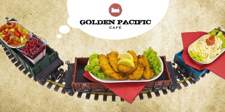 Řízkový vláček aneb tříchodové menu dle volby v Golden Pacific Café