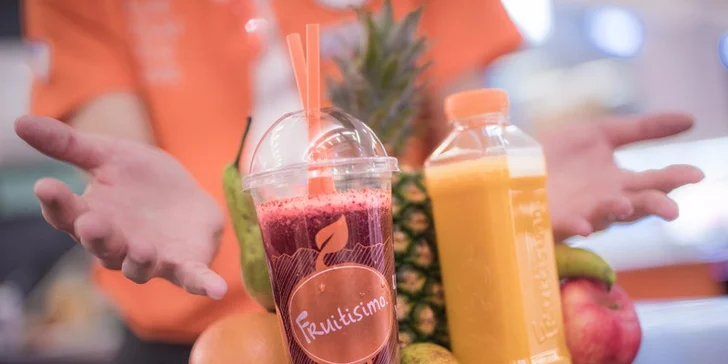 2 drinky Fruitisimo plné lásky a zdraví za 99 Kč