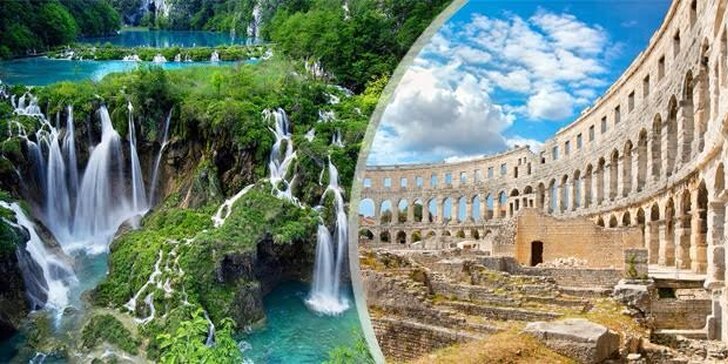 Poznejte přírodní a historické perly Chorvatska a Slovinska - pobyt s polopenzí