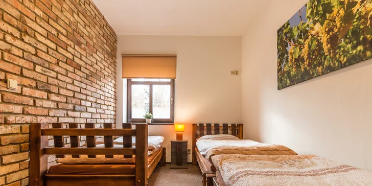 Pronájem apartmánu pro celou rodinu v krásné přírodě jižní Moravy