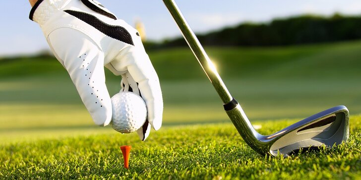 Začněte s golfem! Hodinová lekce golfu s profesionálním trenérem
