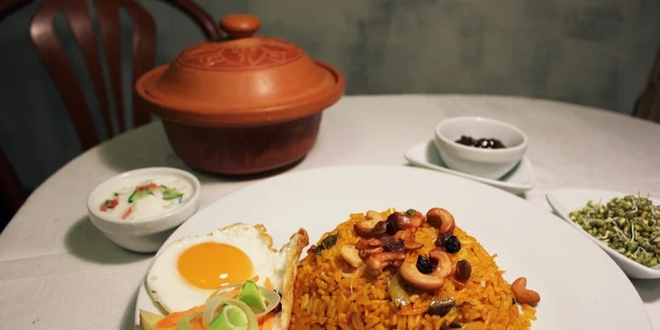 Degustační menu pro dva v jediné srílanské restauraci v Praze