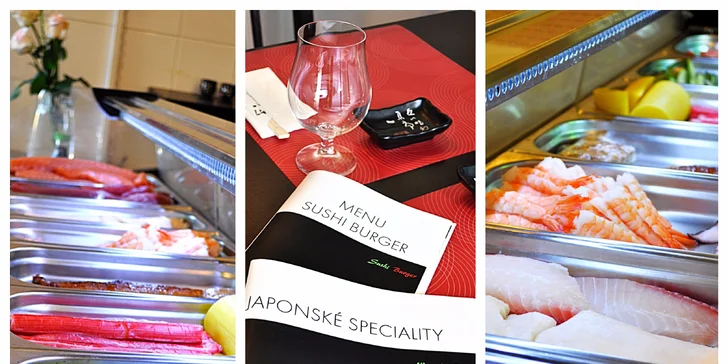 Pestré sushi sety pro jednoho – sníte si na místě nebo odnesete s sebou