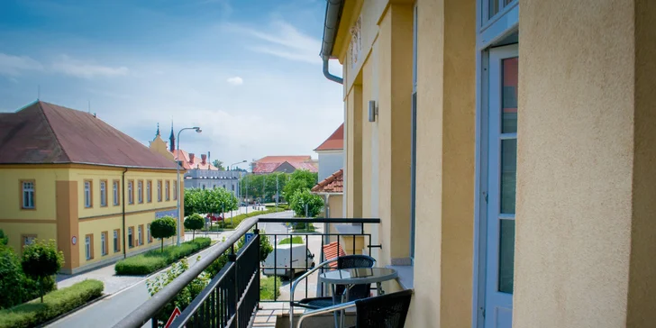 Balkónv pokoji Nadstandard č .6.