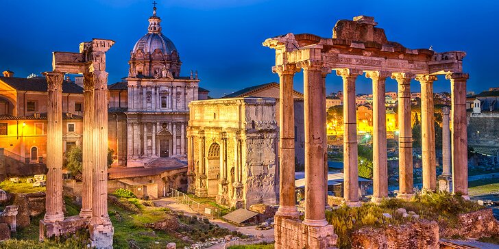 Zájezd za italskými skvosty: Řím, Neapol, Vesuv, Pompeje i Capri
