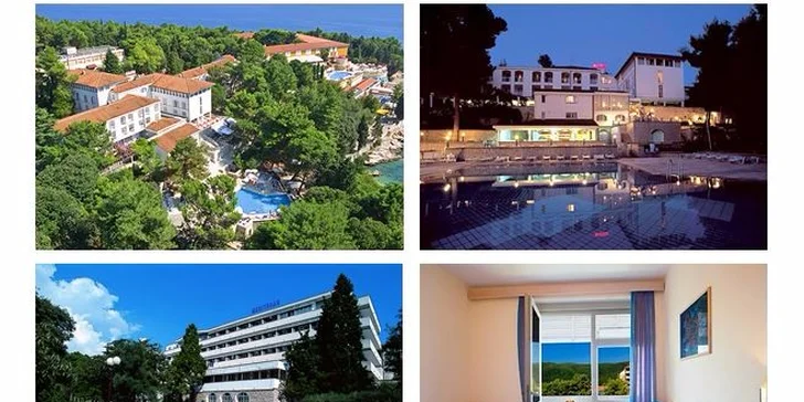 4 dny u moře v chorvatském Rabacu s polopenzí a dopravou