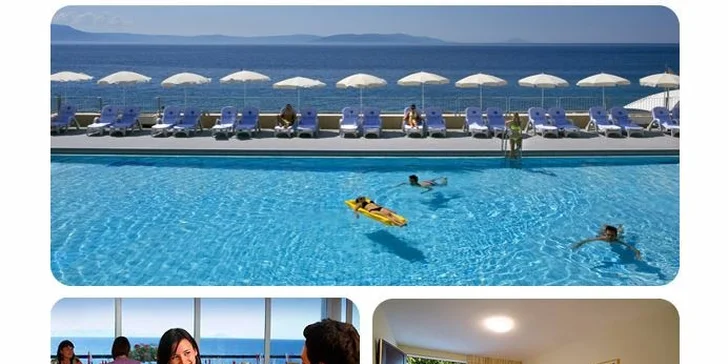 4 dny u moře v chorvatském Rabacu s polopenzí a dopravou