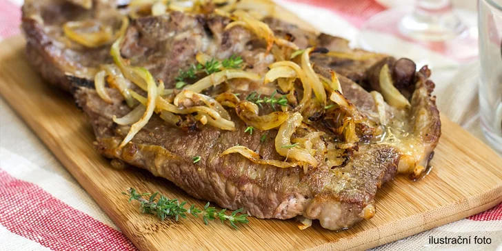 4chodové menu pro dva u Bláhů v Dolanech u Olomouce