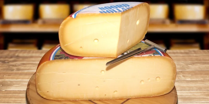 Vyzrálý parmazán nebo gouda v Boutique Gurmán
