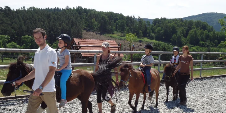 Rodinný pobyt na Farmě Blaník s bohatým programem i wellness