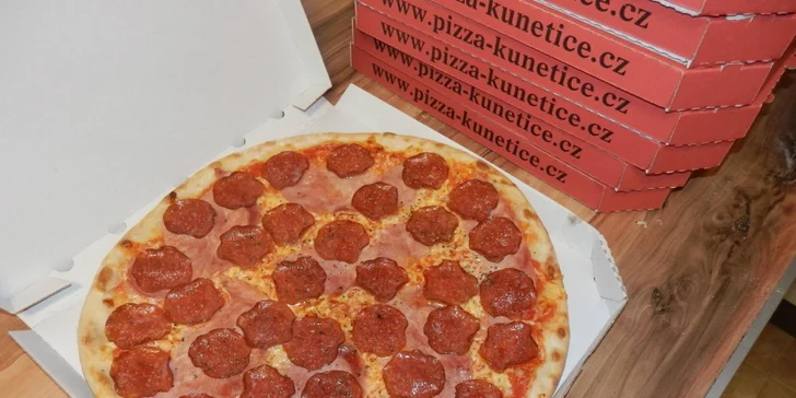 Pizza dle vašeho výběru – odnesete si sami, nebo vám ji dovezou