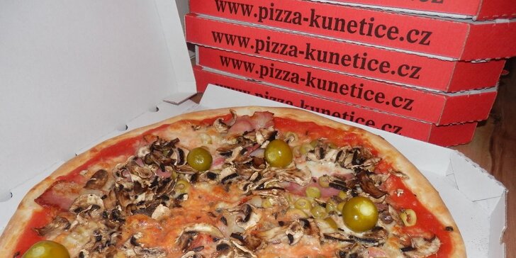 Pizza dle vašeho výběru – odnesete si sami, nebo vám ji dovezou