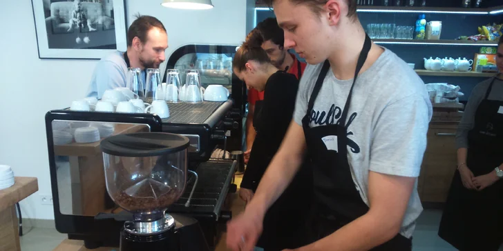Baristický kurz domácí přípravy espressa pro milovníky kávy