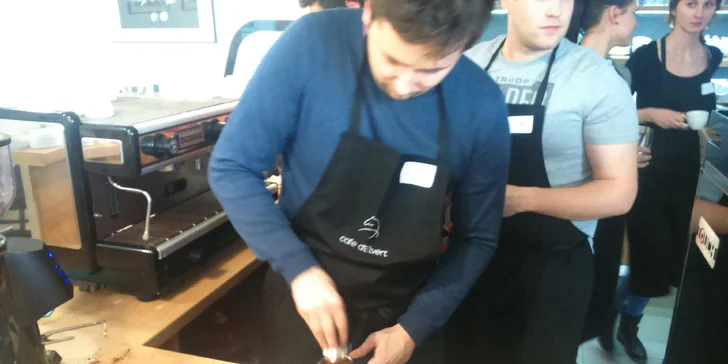 Baristický kurz domácí přípravy espressa pro milovníky kávy