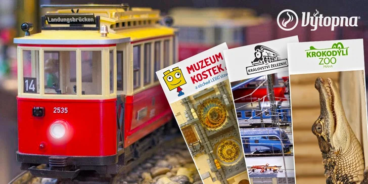 Konzumace v hodnotě 500 Kč ve Výtopně a 3 dětské vstupenky na zábavu zdarma