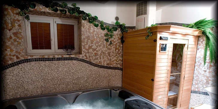Odpočinek v přírodě nedaleko Prahy s privátním wellness