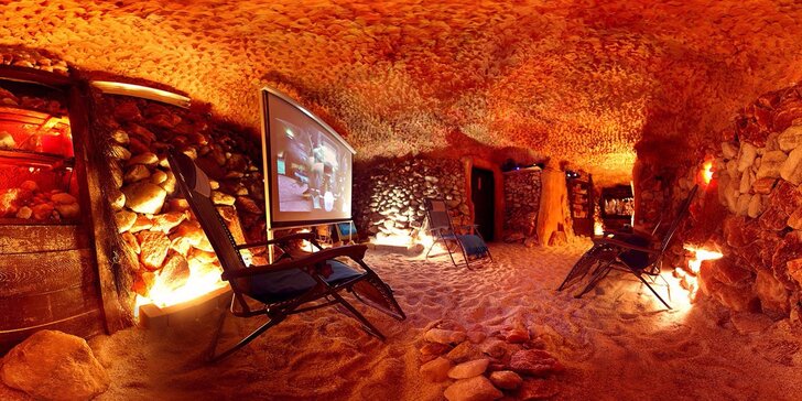 Ozdravný relax v pravé solné jeskyni: Jednotlivé vstupy nebo permanentka
