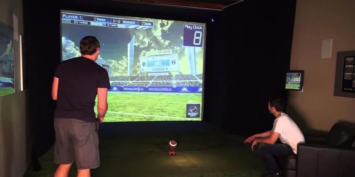 Multifunkční simulátor Visual sports pro 2–4 hráče