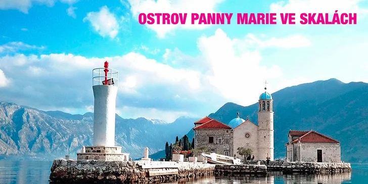 Dovolená u moře v Černé Hoře: letecky z Brna s light all inclusive