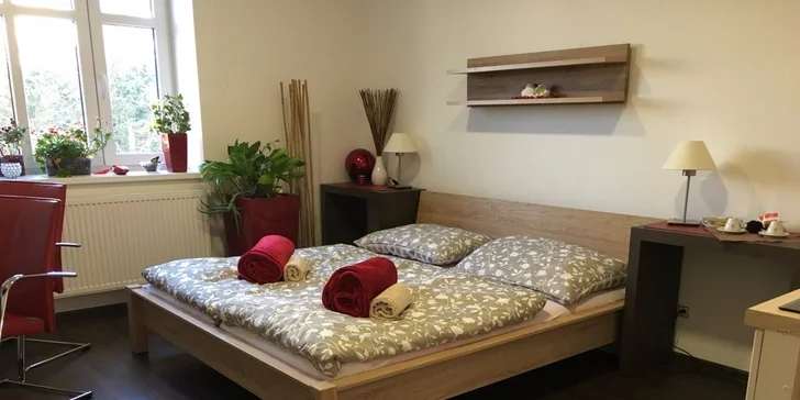 1 či 2 noci v Plzni ve vybaveném apartmánu včetně snídaně a odpolední kávy