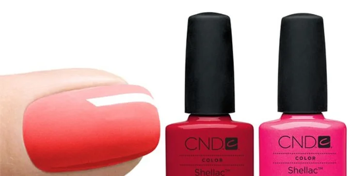 Kombinovaná pedikúra s lakováním Shellac