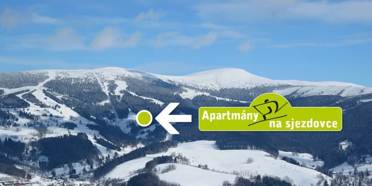 Týdenní pobyt pro 4-8 osob v luxusním apartmánu v Krkonoších