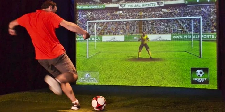 Multifunkční simulátor Visual sports pro 2–4 hráče