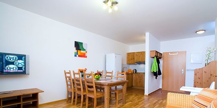 Týdenní pobyt pro 4-8 osob v luxusním apartmánu v Krkonoších