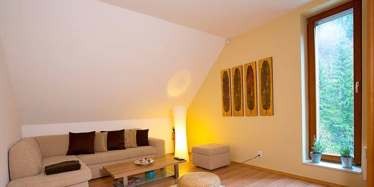Týdenní pobyt pro 4-8 osob v luxusním apartmánu v Krkonoších