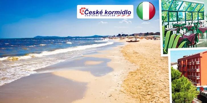 Pobyt v italském hotelu s bazénem a polopenzí