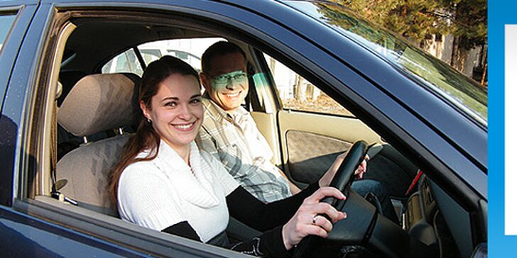 Naučte se řídit pod dohledem zkušených a trpělivých instruktorů a získejte řidičák sk. B.