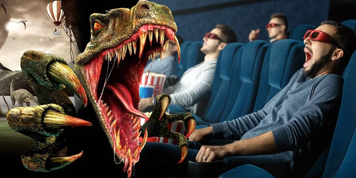 10 nebo 15 vstupů do unikátního 12D kina na filmy dle výběru
