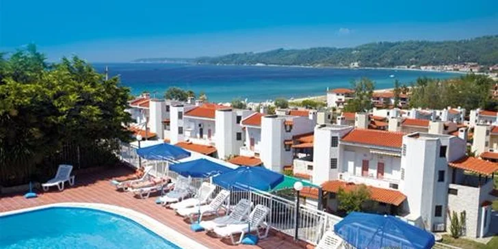 Dovolená na řeckém poloostrově Chalkidiki včetně dopravy