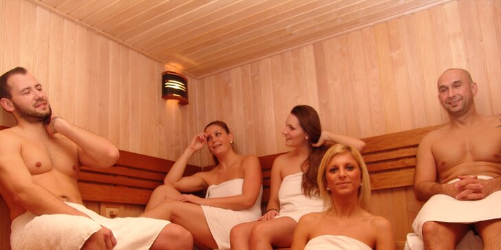 Dvě hodiny hřejivého relaxu ve finské sauně