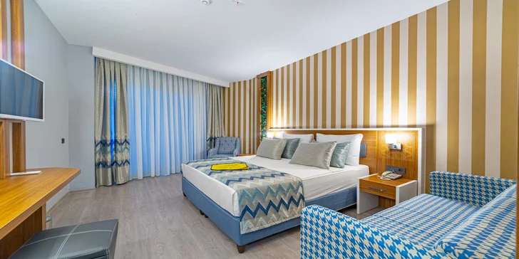  Nově vybudovaný moderní hotel Lonicera Premium**** najdete v prestižním letovisku Alanya.