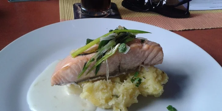 Lahodné tříchodové menu pro dva milovníky ryb