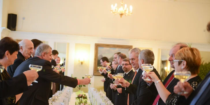 Hodujte jako prezident Miloš Zeman: 4chodové české menu s vínem a aperitivem