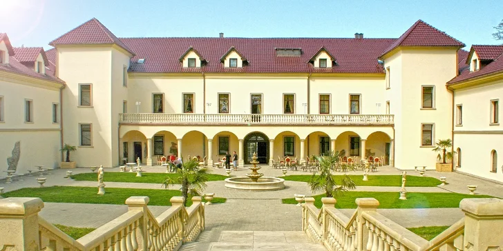 Přepychový all inclusive víkendový pobyt na Zámku Kamenný Dvůr