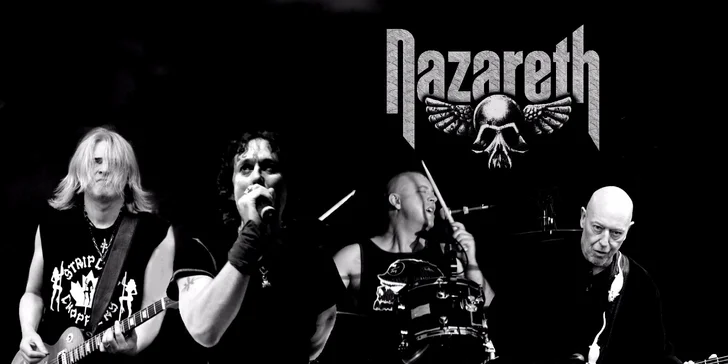 Vstupenky na koncert legendární rockové kapely Nazareth v Lucerně