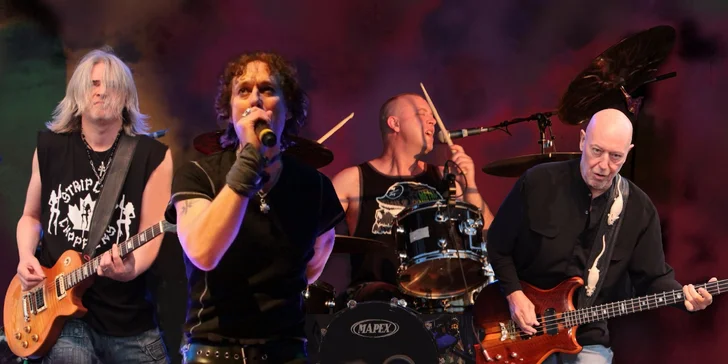 Vstupenky na koncert legendární rockové kapely Nazareth v Lucerně