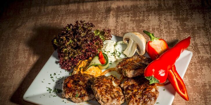 Víkendová akce pro rodinu: All you can eat v balkánské restauraci Singidunum
