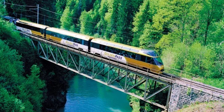 Výlet do Švýcarska a jízda ledovcovým panoramatickým vlakem